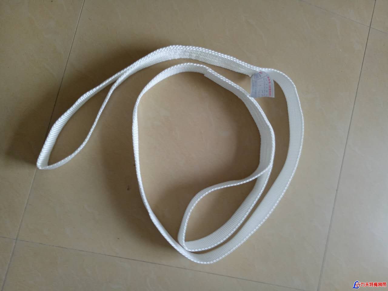 Single use one way sling-Single-use woven webbing sling