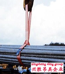 Steel Pipe Lifting One Way Webbing Sling