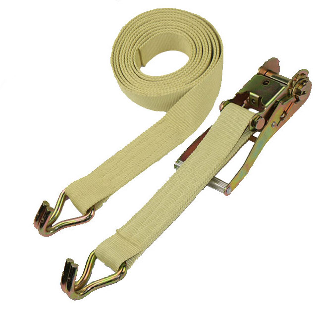 Heat Resistant ratchet cargo lashing strap