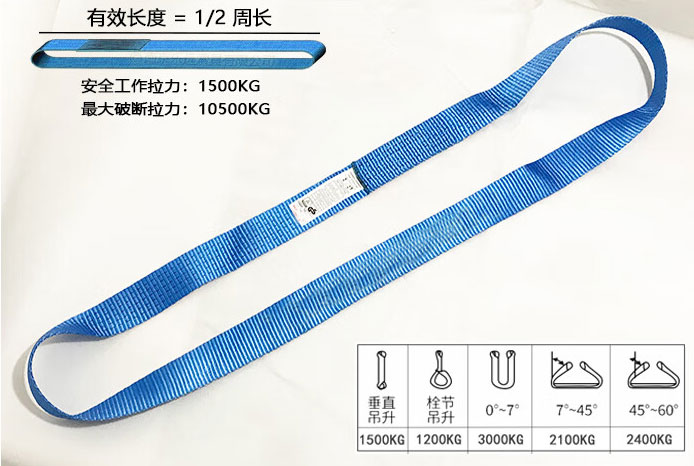 Disposable Polyester Single Use Endless One Way Slings