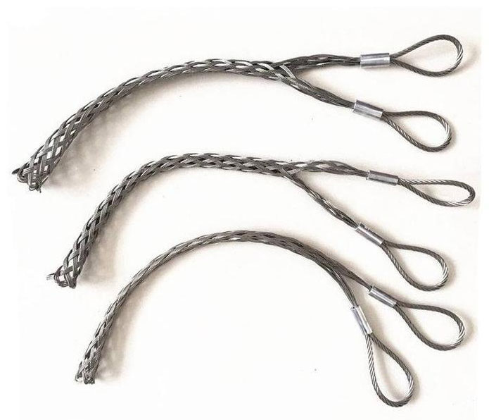 不锈钢双拉环网套-304不锈钢电缆网套-不锈钢双拉环拉线网套